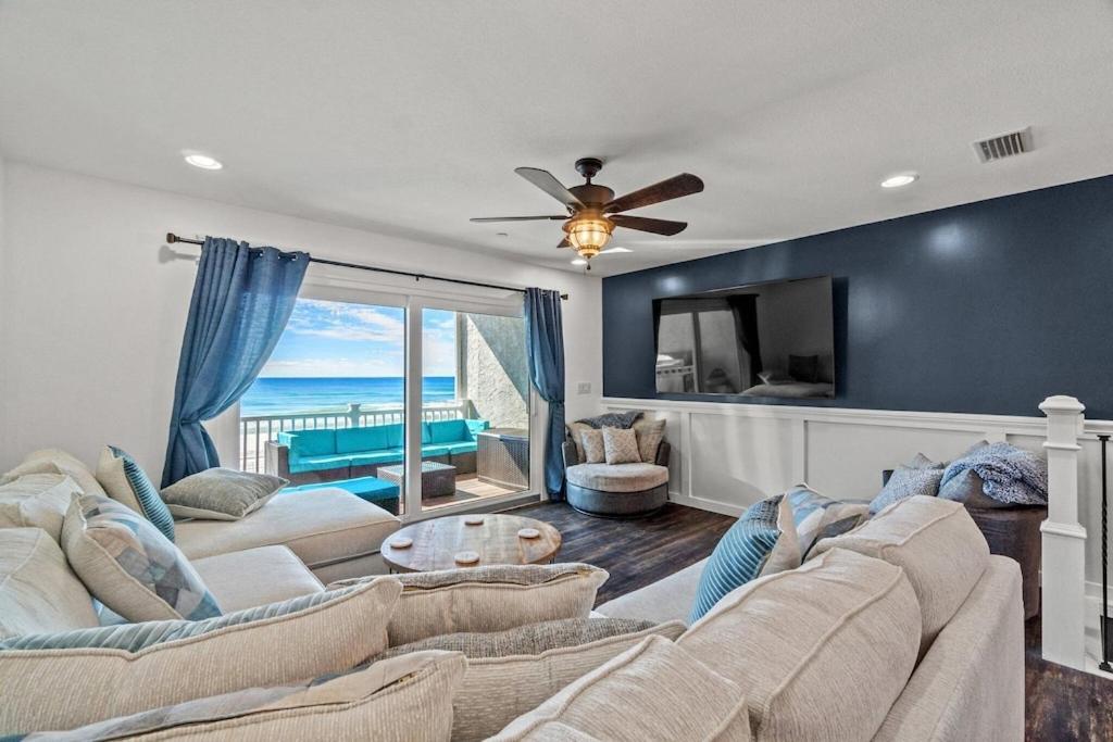 Newly Remodeled Beachfront Townhome - Sleeps 14 Panama City Beach Exterior foto